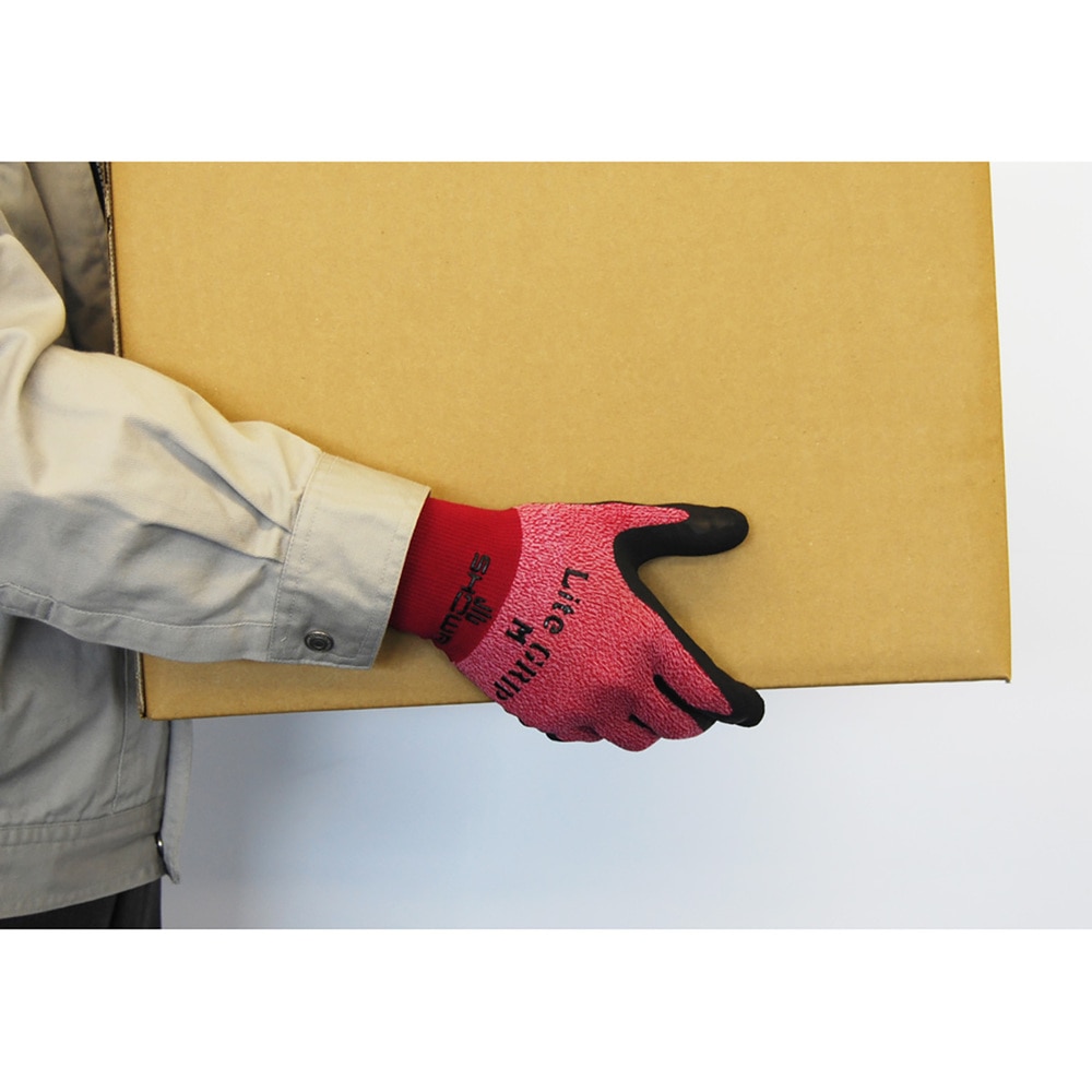 ショーワグローブ　ライトグリップ 手袋 Mサイズ パープル　1個（ご注文単位1個）【直送品】