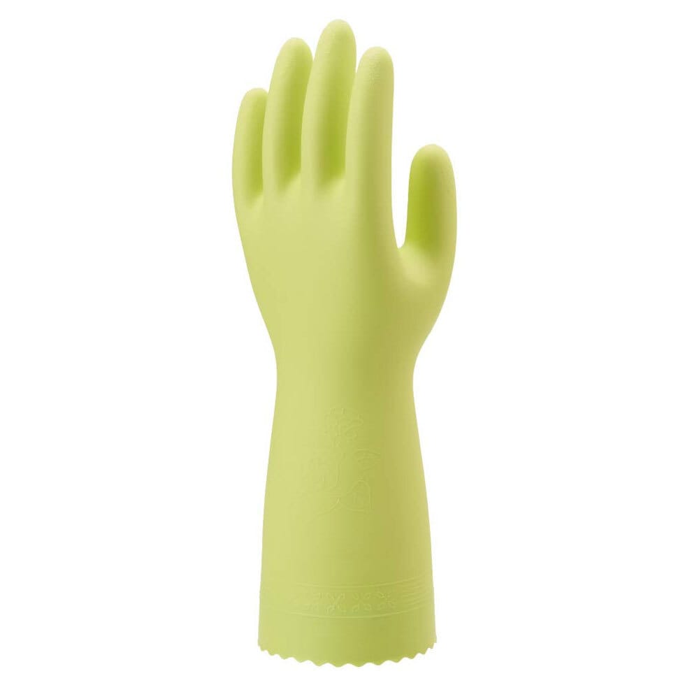 ショーワグローブ　ショーワ ナイスハンド ミュー中厚手 やわらかタイプ グリーン Lサイズ　1個（ご注文単位1個）【直送品】