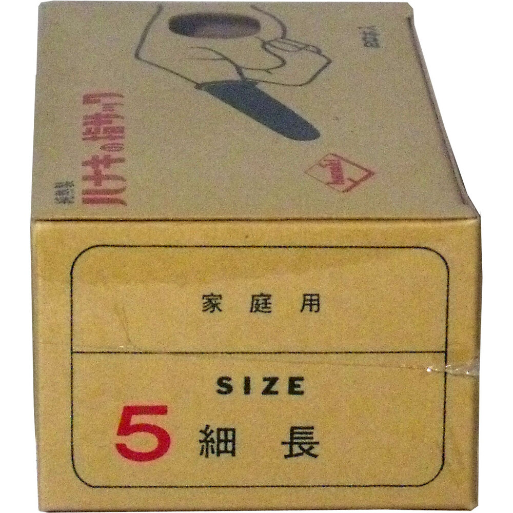 ハナキゴム ハナキの指サック 家庭用 20本入 サイズ5 細長 1パック(ご注文単位1パック)【直送品】