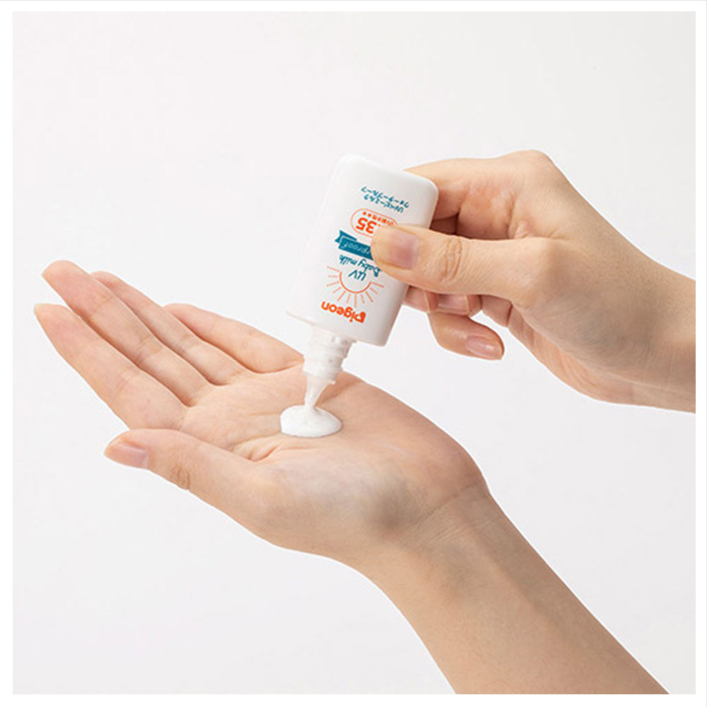 ピジョン UVベビーミルク ウォータープルーフ SPF35 PA+++ 30g 1個(ご注文単位1個)【直送品】