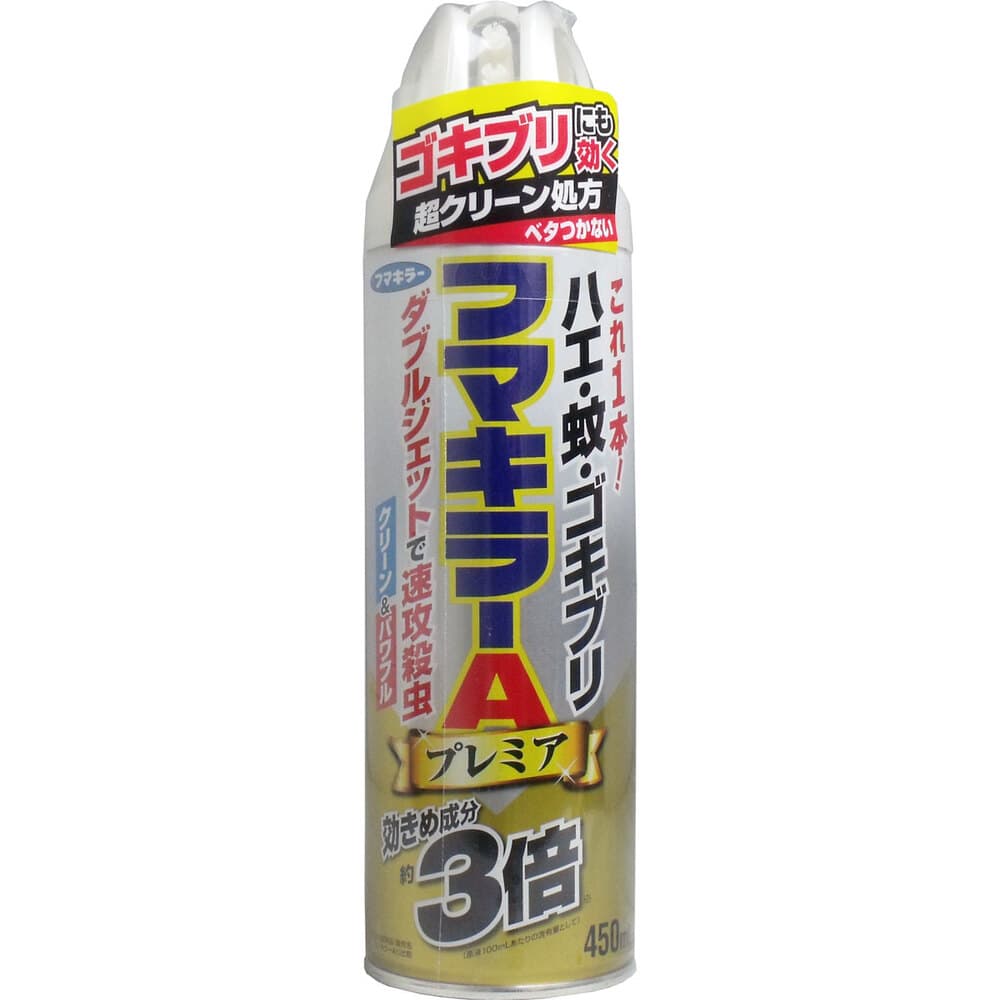 フマキラー フマキラーA ダブルジェットプレミア 450mL 1個(ご注文単位1個)【直送品】