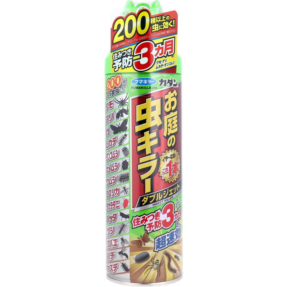 フマキラー カダン お庭の虫キラー ダブルジェット 屋外専用 450mL 1個(ご注文単位1個)【直送品】