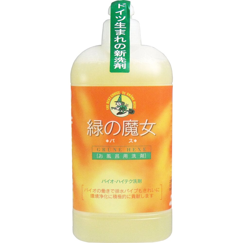 ミマスクリーンケア 緑の魔女 バス用洗剤 本体 420mL 1個(ご注文単位1個)【直送品】