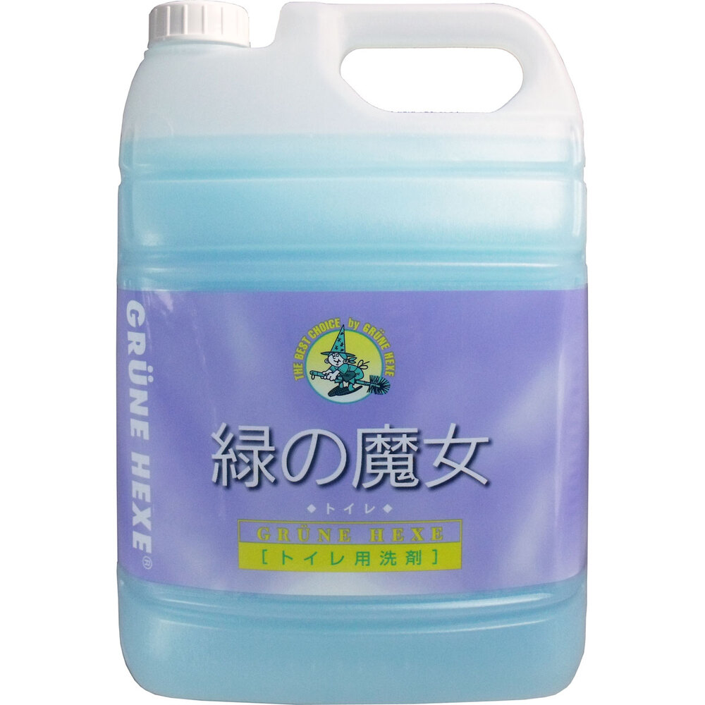 ミマスクリーンケア 緑の魔女 トイレ用洗剤 業務用 5L 1個(ご注文単位1個)【直送品】