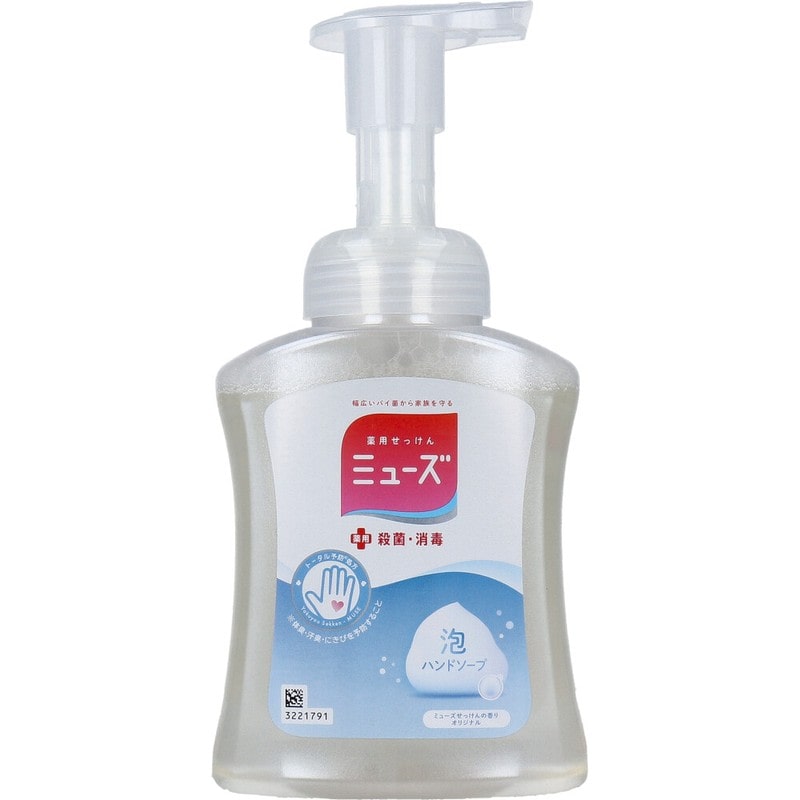 レキットベンキーザー・ジャパン　薬用せっけん ミューズ 泡ハンドソープ オリジナル ミューズせっけんの香り 本体ボトル 250mL　1個（ご注文単位1個）【直送品】