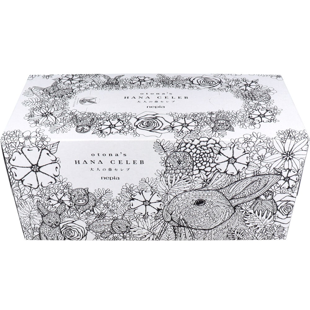 王子ネピア　ネピア 大人の鼻セレブ 3枚重ね ボックス 450枚(150組)　1箱（ご注文単位1箱）【直送品】