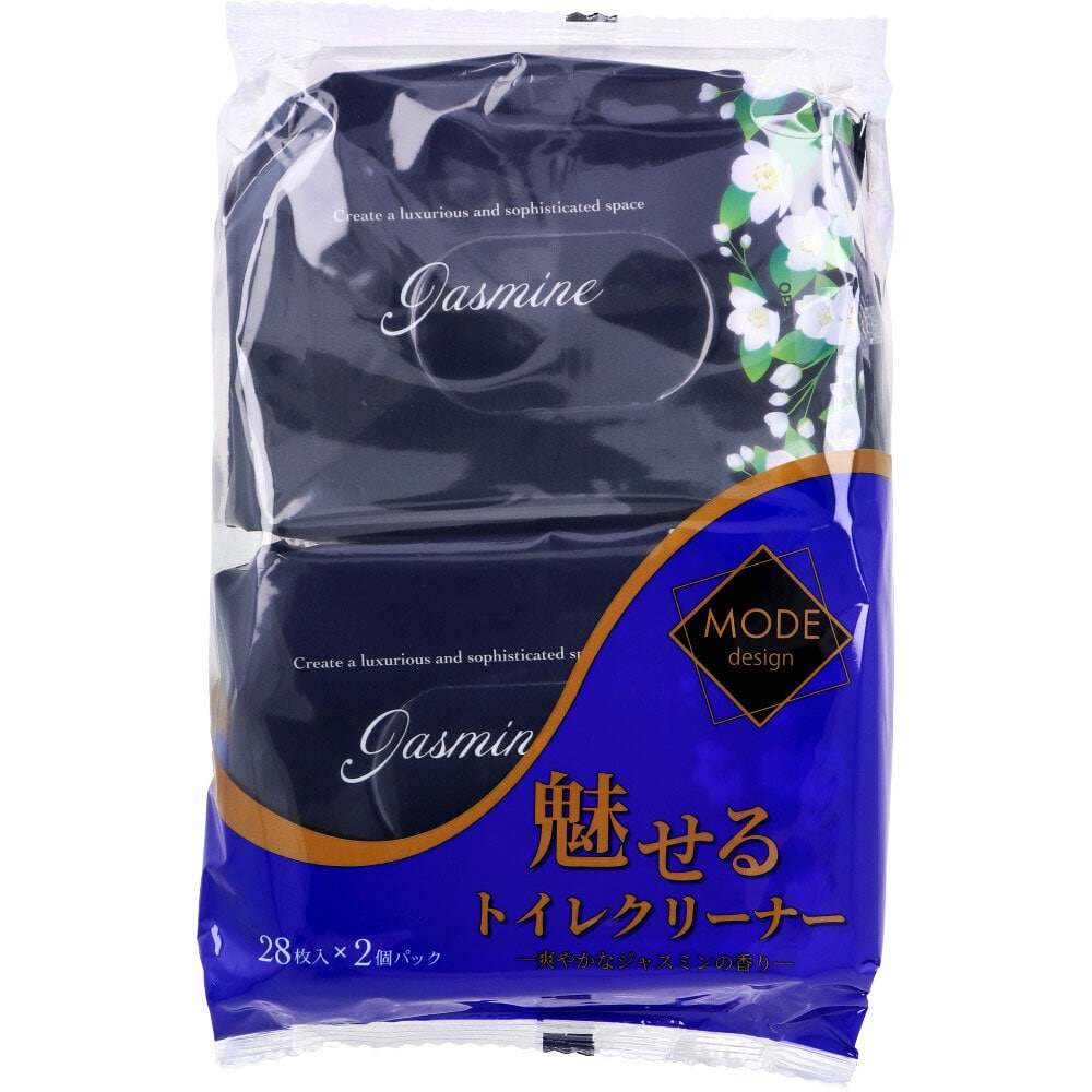 iiもの本舗 魅せるトイレクリーナー ジャスミンの香り 28枚入×2個入 1パック(ご注文単位1パック)【直送品】