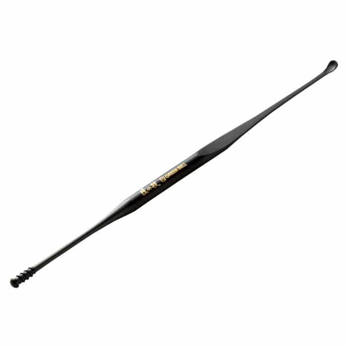 グリーンベル 匠の技 チタン製ツーウェイ耳かき ブラック G-2300 1個(ご注文単位1個)【直送品】