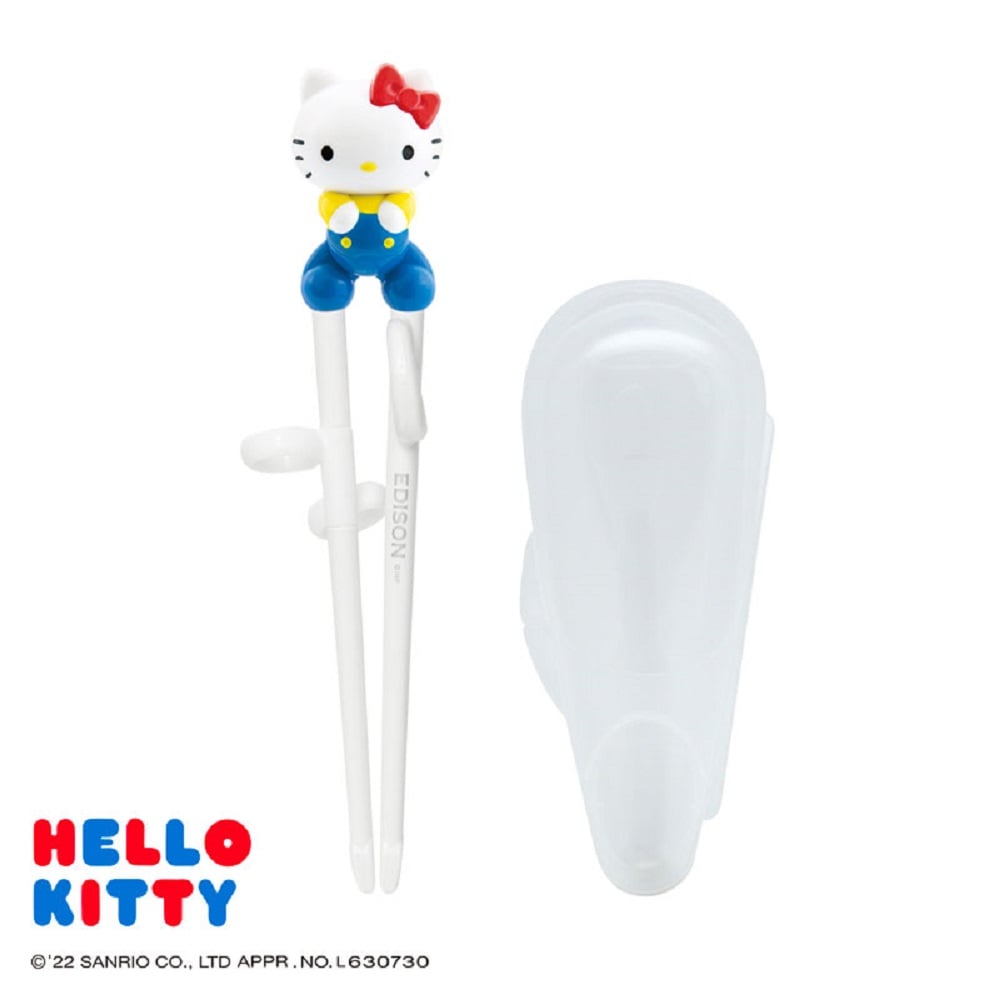 ケイジェイシー エジソンのお箸1 ハローキティ ケース付 右手用 1個(ご注文単位1個)【直送品】