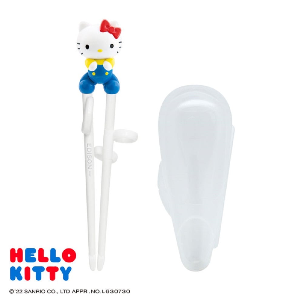ケイジェイシー エジソンのお箸1 ハローキティ ケース付 左手用 1個(ご注文単位1個)【直送品】