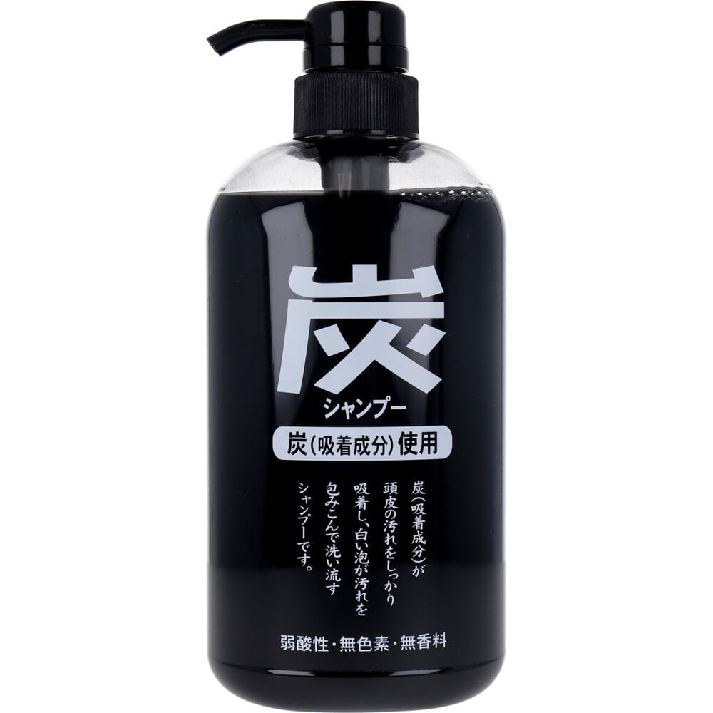 ジュン・コスメティック　ジュンラブ 炭シャンプー 600mL　1個（ご注文単位1個）【直送品】