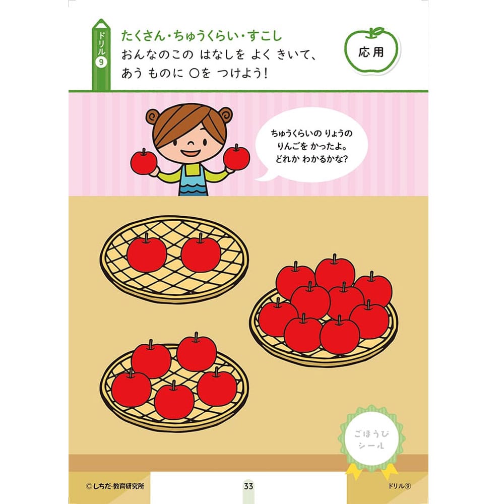 シルバーバック 七田式 シールとえんぴつで楽しく学ぶ! 3・4さい りょう 1冊(ご注文単位1冊)【直送品】