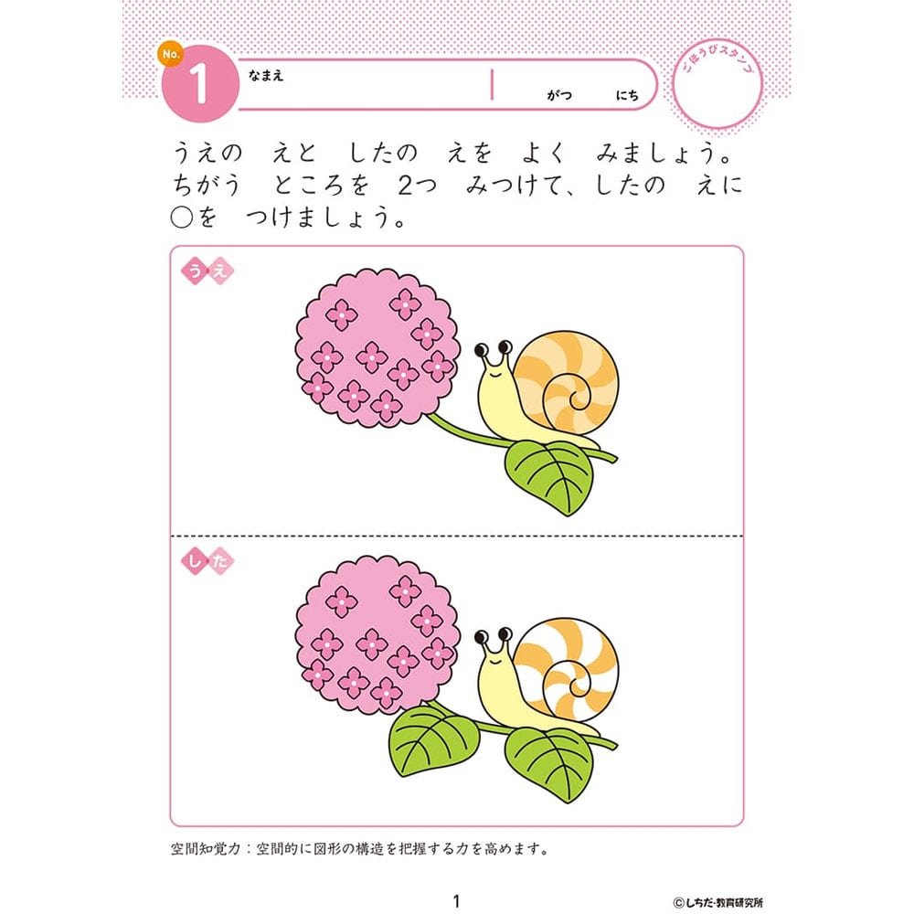シルバーバック 七田式 知力ドリル 2・3さい みぎのう 1冊(ご注文単位1冊)【直送品】