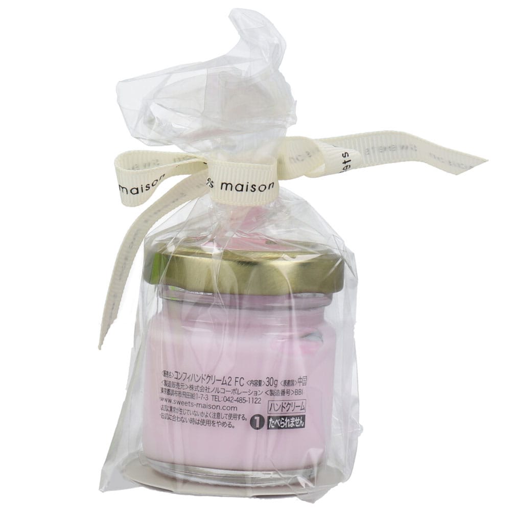 ノルコーポレーション スウィーツメゾン コンフィチュールハンド&ネイルクリーム フルーティーシフォンの香り 30g入 1個(ご注文単位1個)【直送品】