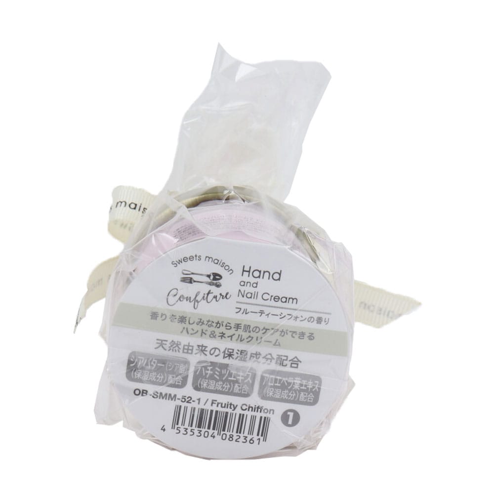 ノルコーポレーション スウィーツメゾン コンフィチュールハンド&ネイルクリーム フルーティーシフォンの香り 30g入 1個(ご注文単位1個)【直送品】