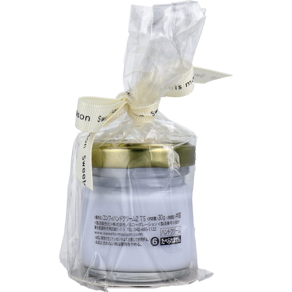 ノルコーポレーション スウィーツメゾン コンフィチュールハンド&ネイルクリーム ティースパークルの香り 30g入 1個(ご注文単位1個)【直送品】