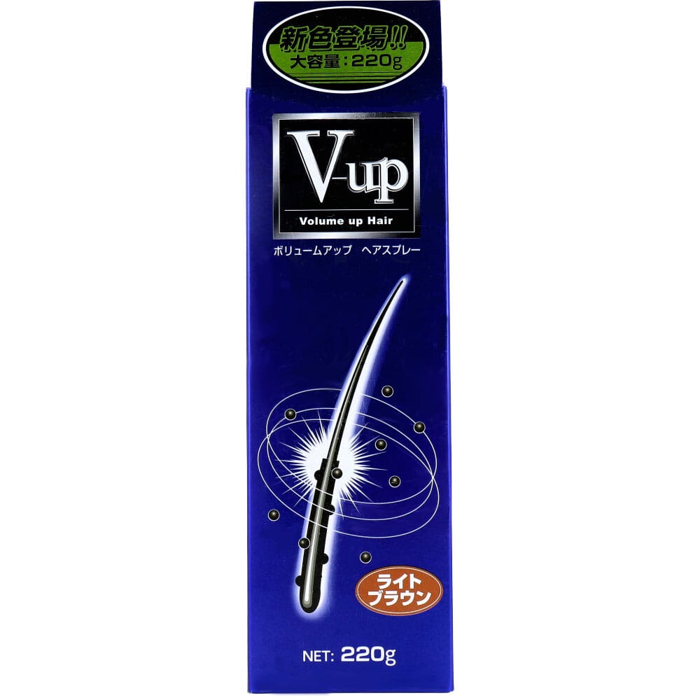 ピノーレ　ボリュームアップ ヘアスプレー ライトブラウン 220g　1個（ご注文単位1個）【直送品】