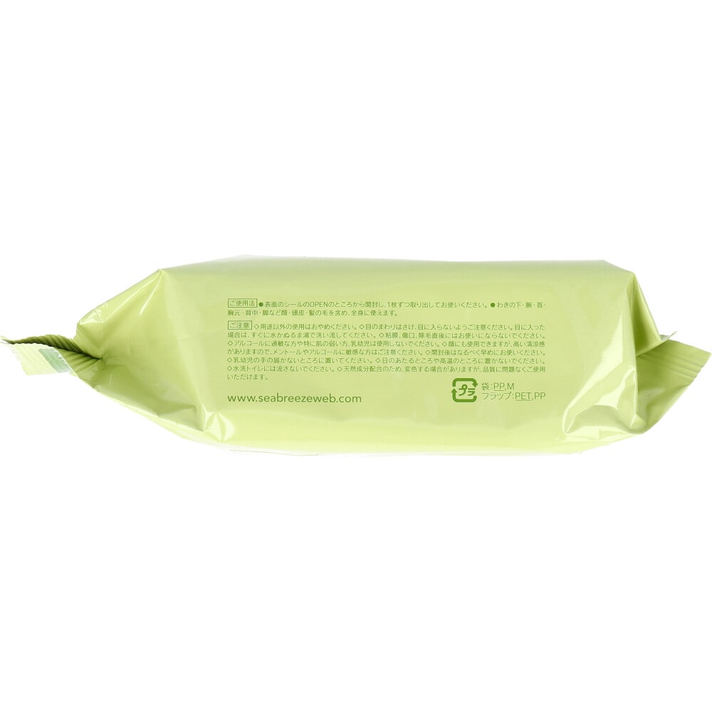 ファイントゥデイ シーブリーズ フェイス&ボディシート N ヴァーベナクール 30枚入 1パック(ご注文単位1パック)【直送品】