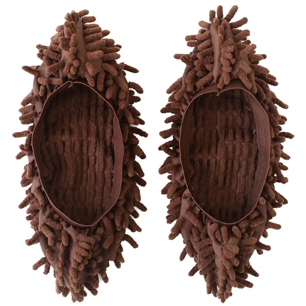 フォーラル スリッパにも取り付けられるフローリングワイパー用 モコモコモップ 2個入 1パック(ご注文単位1パック)【直送品】