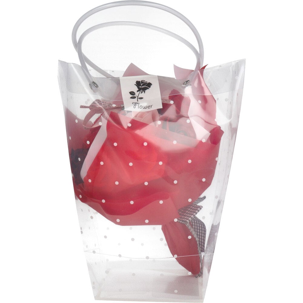 ポピー名古屋 シャボンフラワー SBL-11 レッド 1個(ご注文単位1個)【直送品】