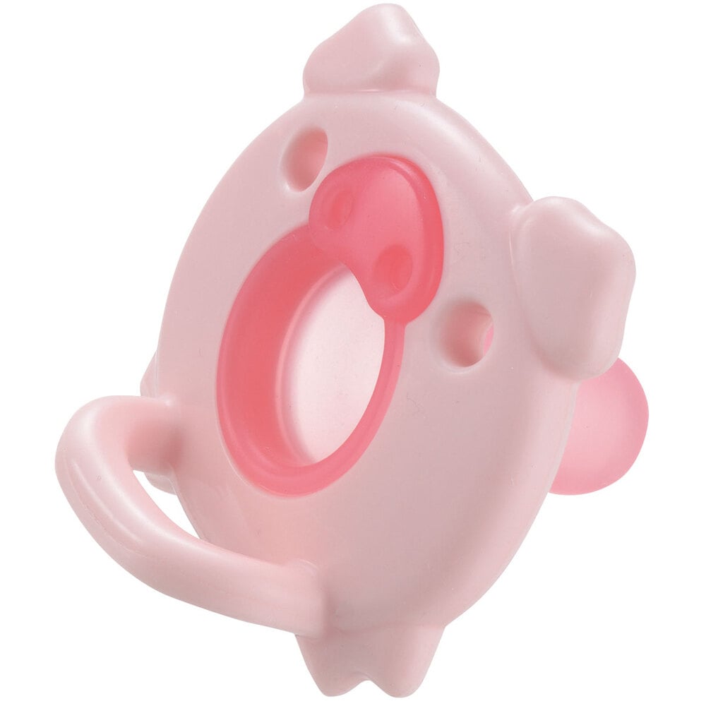 リッチェル 吸せつラボ オールシリコーンおしゃぶり ブタ 3カ月から用 ケース付 1個(ご注文単位1個)【直送品】