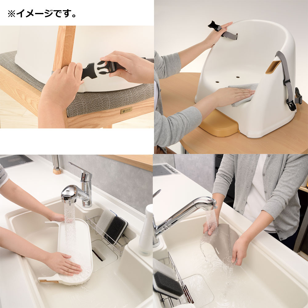 リッチェル ベビーチェア フィージー ミントブルー 1個(ご注文単位1個)【直送品】