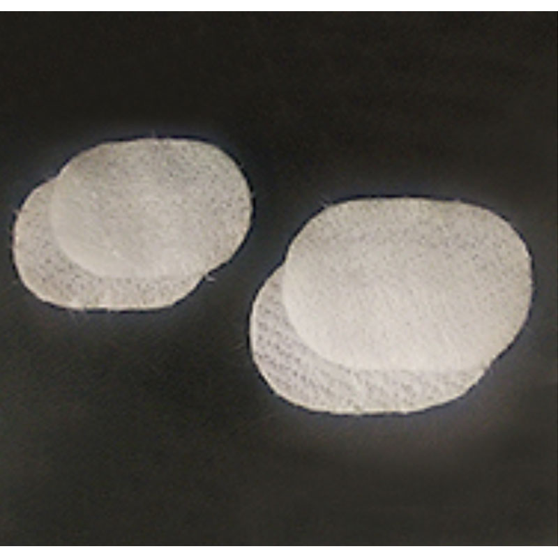 三晴社 へそ温灸器(ゴールド用)交換用 ガラスウール1組 大小2枚入り 1パック(ご注文単位1パック)【直送品】