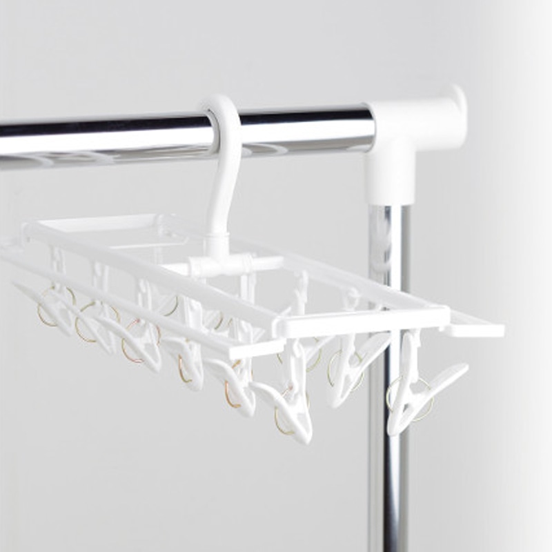 小久保工業所 PH スリム角ハンガー ピンチ12個付 室内干し KL-076 1個入 1個(ご注文単位1個)【直送品】