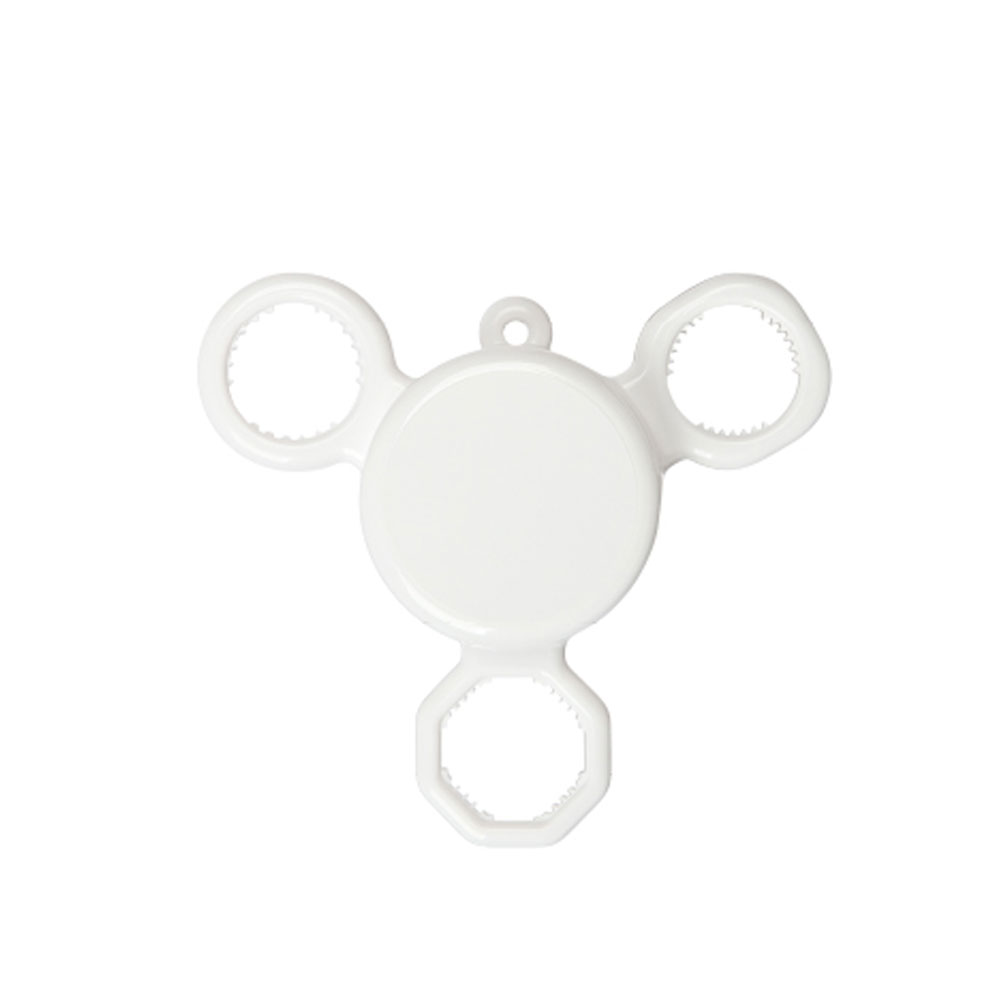 小森樹脂 aid&assist キャップオープナー ホワイト 1個(ご注文単位1個)【直送品】