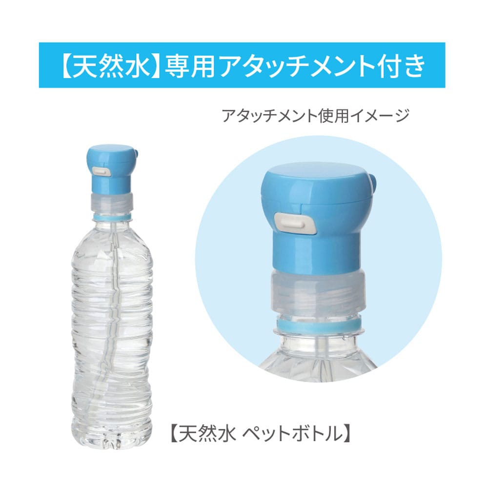 小森樹脂 ペットボトルストローキャップ アタッチメント付 ピンク 1個(ご注文単位1個)【直送品】