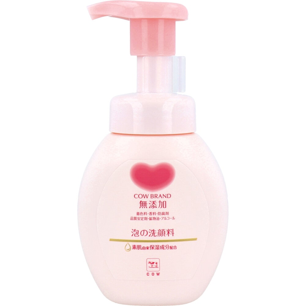 牛乳石鹸共進社 カウブランド 無添加泡の洗顔料 ポンプ付 160mL 1個(ご注文単位1個)【直送品】
