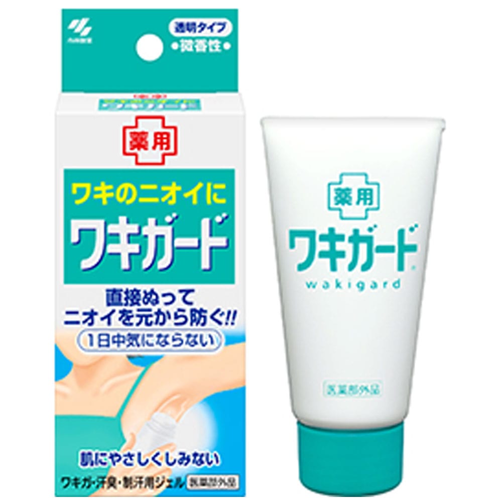 小林製薬 ワキガード 透明タイプ 微香性 50g 1個(ご注文単位1個)【直送品】