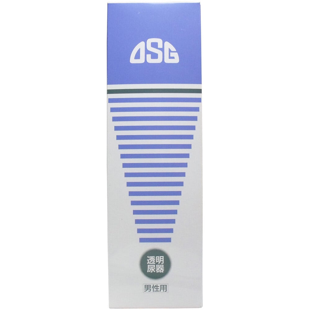 西部 透明尿器 男性用 900cc 1個(ご注文単位1個)【直送品】