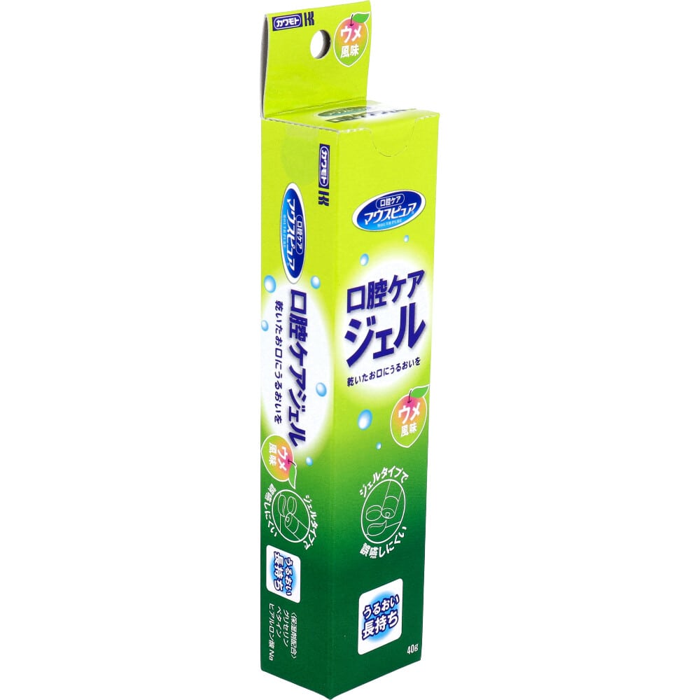 川本産業 マウスピュア 口腔ケアジェル ウメ風味 40g入 1個(ご注文単位1個)【直送品】