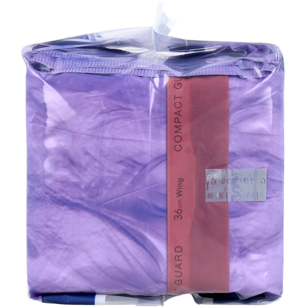 大王製紙 エリス コンパクトガード 特に多い夜用 羽つき 36cm 12コ入 1パック(ご注文単位1パック)【直送品】