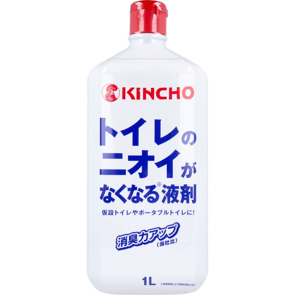 大日本除虫菊(金鳥) キンチョウ トイレのニオイがなくなる液剤 1L 1個(ご注文単位1個)【直送品】