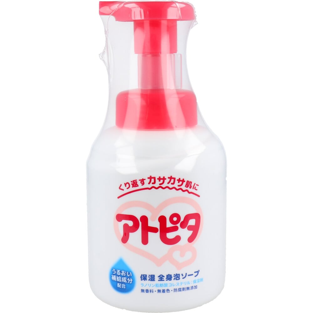 丹平製薬　アトピタ 保湿全身泡ソープ 無香料 350mL　1個（ご注文単位1個）【直送品】