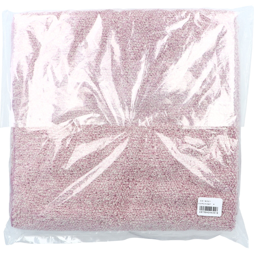 日繊商工 cocochiena2(ココチエナ2) バスタオル 約60×120cm ピンク CE18021 1枚(ご注文単位1枚)【直送品】