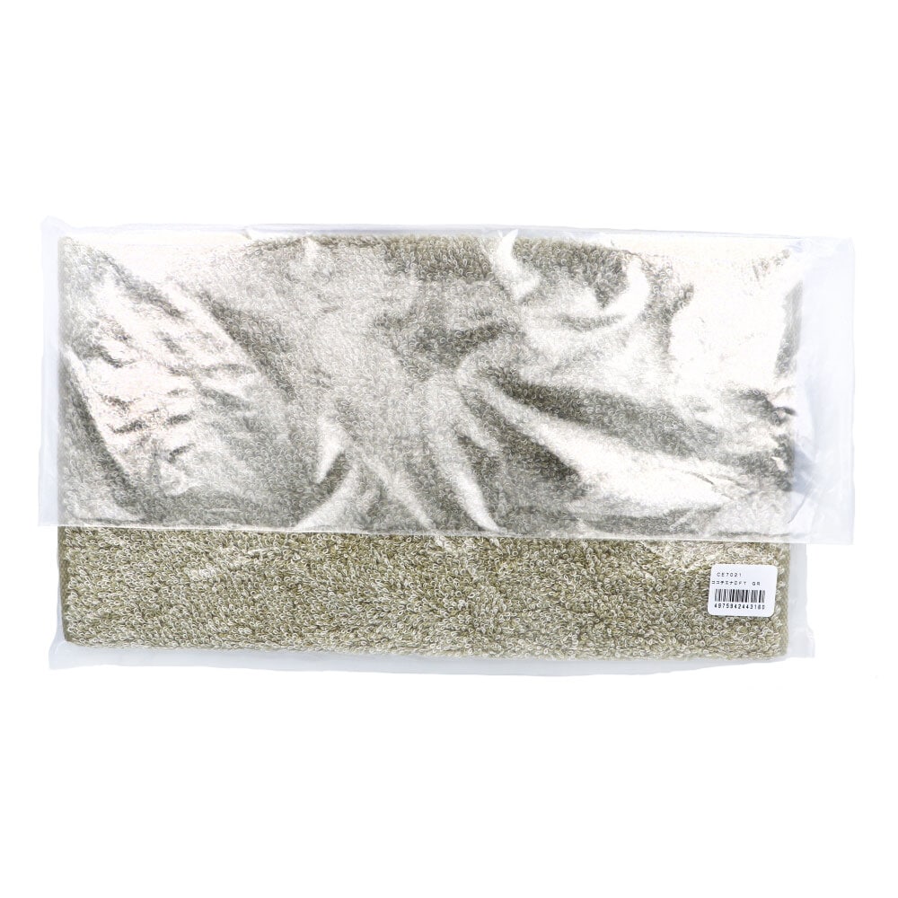 日繊商工 cocochiena2(ココチエナ2) フェイスタオル 約34×80cm グリーン CE7021 1枚(ご注文単位1枚)【直送品】