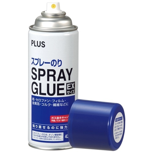 プラス PLUS スプレーのり NS-003 28-012 1本(ご注文単位1本)【直送品】