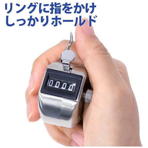 プラス PLUS 数取器 手掌用(4桁)【質量70g】30-899 KT-101 1個(ご注文単位1個)【直送品】