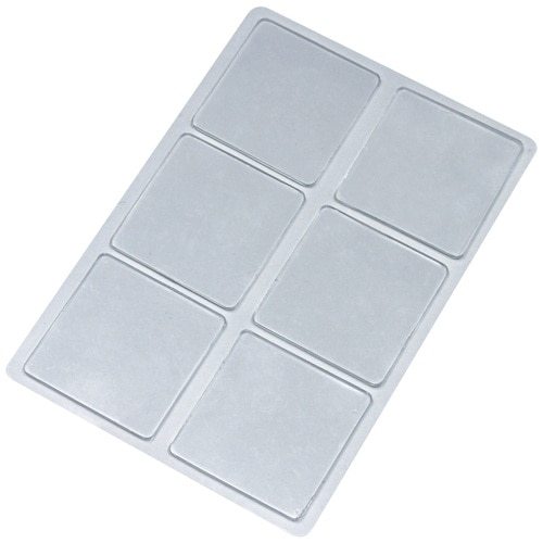 プラス PLUS 粘着ピン リピタック 30mm角 6片入 クリヤー 1袋(ご注文単位1袋)【直送品】