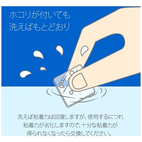 プラス PLUS 粘着ピン リピタック 20mm角 12片入 クリヤー 1袋(ご注文単位1袋)【直送品】