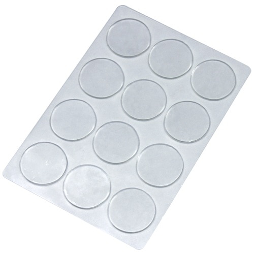 プラス PLUS 粘着ピン リピタック 20mm 12片入 クリヤー 1袋(ご注文単位1袋)【直送品】