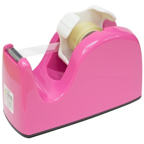 プラス PLUS テープカッター TC－301 ピンク 1個 1台（ご注文単位1台）【直送品】