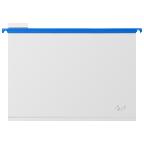 プラス PLUS ハンガーフォルダー PP製 PHF-B4 B4 ブルー 33-987 10枚/袋(ご注文単位1袋)【直送品】