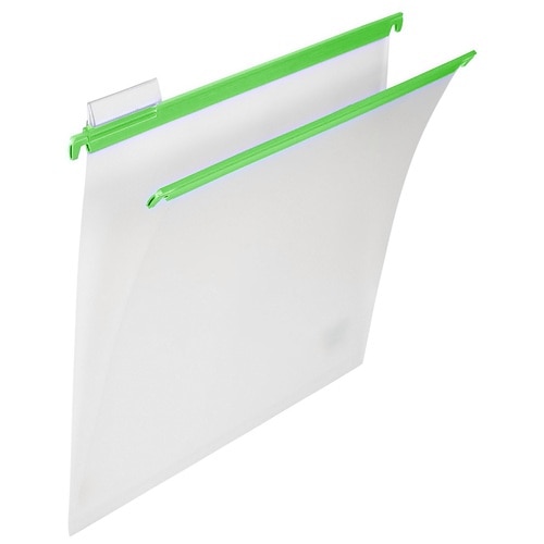 プラス PLUS ハンガーフォルダー PP製 PHF-A4 A4 グリーン 34-003 10枚/袋(ご注文単位1袋)【直送品】
