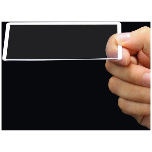 プラス PLUS カードケース ハードタイプ B8 PET PC-218C 34-475 1枚(ご注文単位1枚)【直送品】