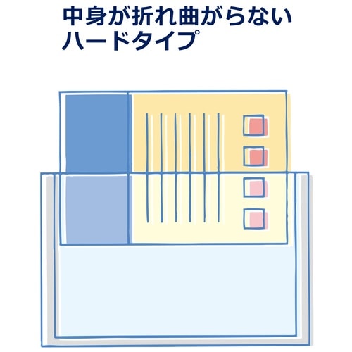 プラス PLUS カードケース ハードタイプ B8 PET PC-218C 34-475 1枚(ご注文単位1枚)【直送品】