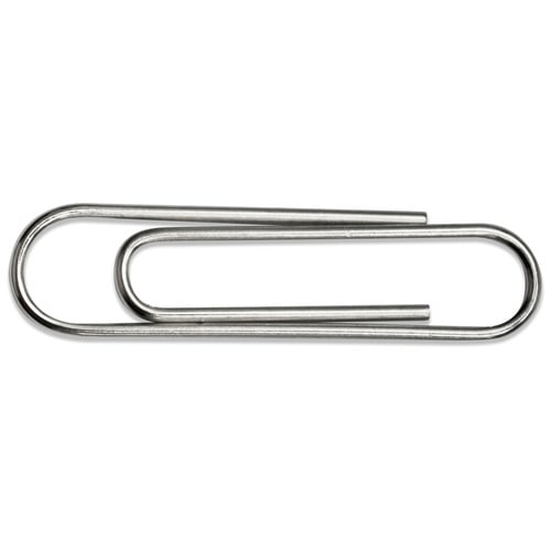 プラス PLUS ゼムクリップ 特大 No.0 袋 100個入 CP-302 35-636 1袋(ご注文単位1袋)【直送品】